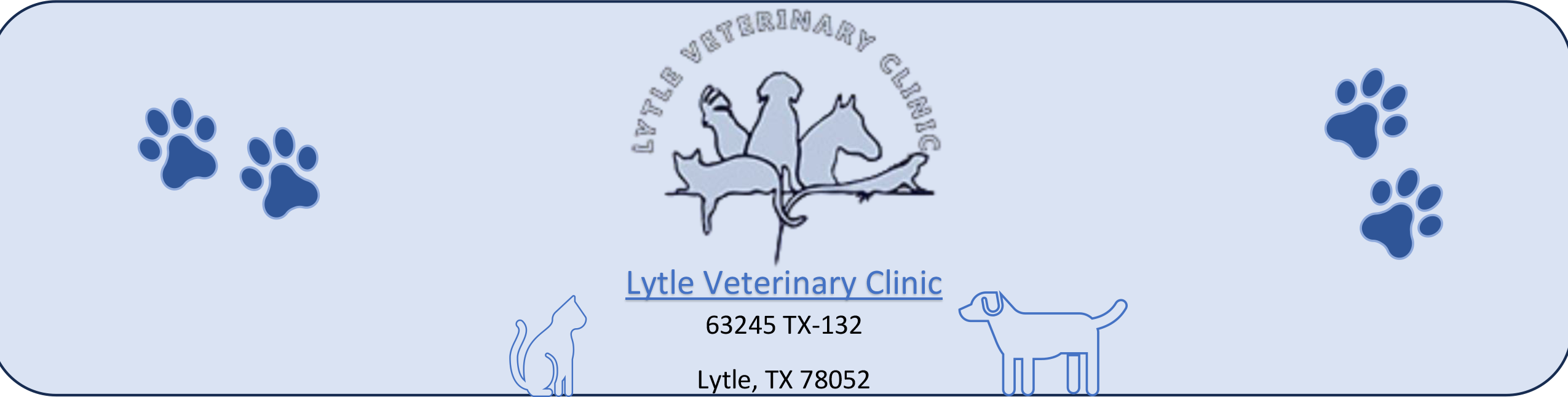 Lytle Veterinary Clinic Banner